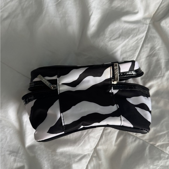Zebra Print Makeup Bag | Travel Cosmetic Organizer | 8” x 4” - Picture 8 of 11